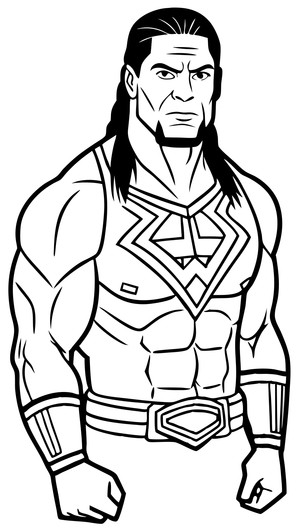 printable coloring pages wwe